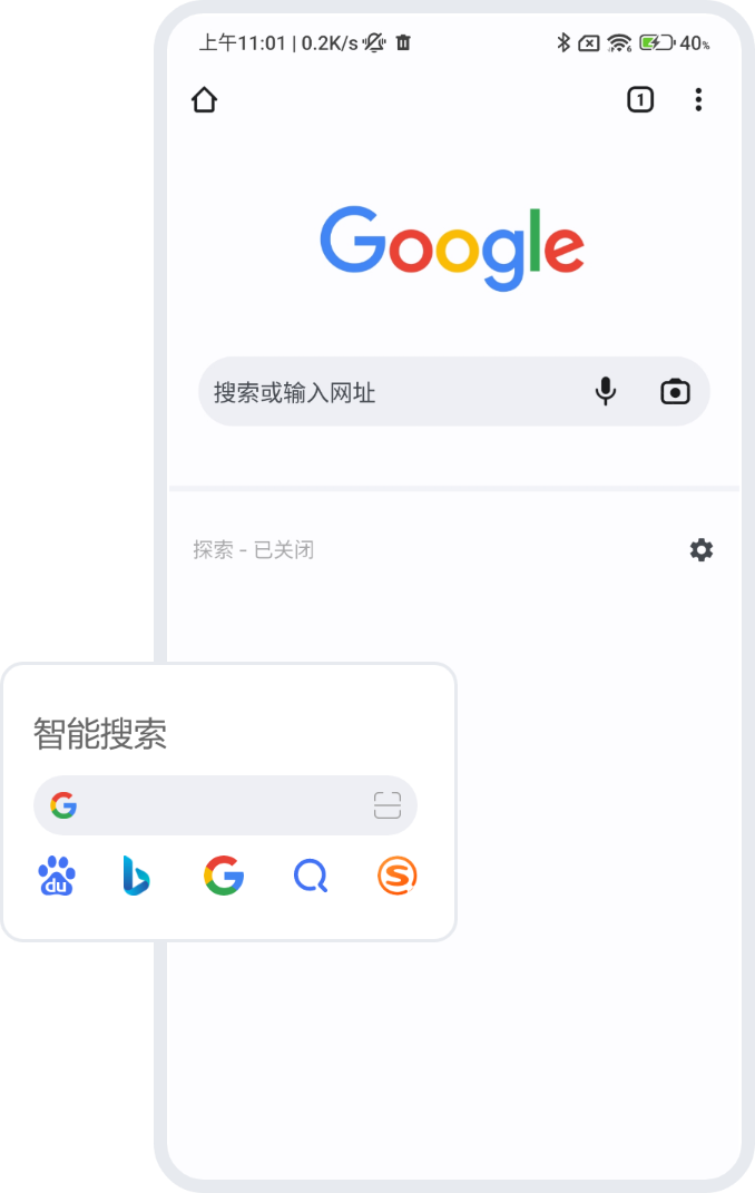 Google Chrome First Picture