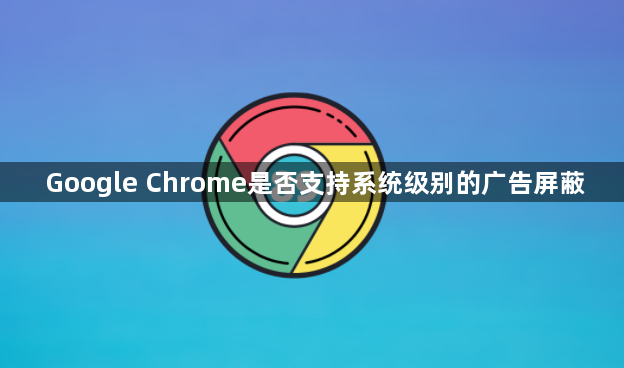 Google Chrome是否支持系统级别的广告屏蔽1