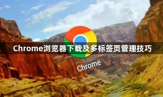Chrome浏览器下载及多标签页管理技巧1