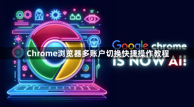 Chrome浏览器多账户切换快捷操作教程1
