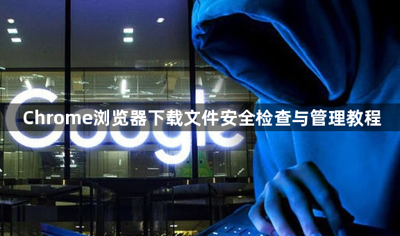 Chrome浏览器下载文件安全检查与管理教程1