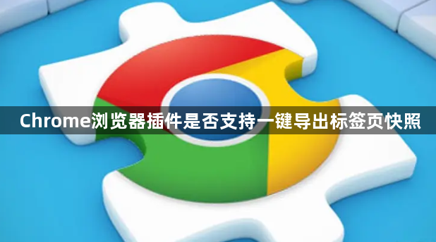 Chrome浏览器插件是否支持一键导出标签页快照1