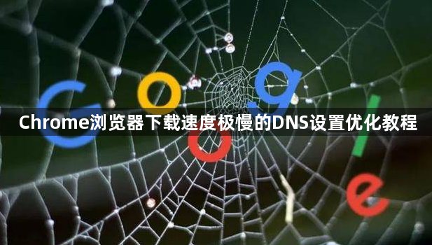 Chrome浏览器下载速度极慢的DNS设置优化教程1