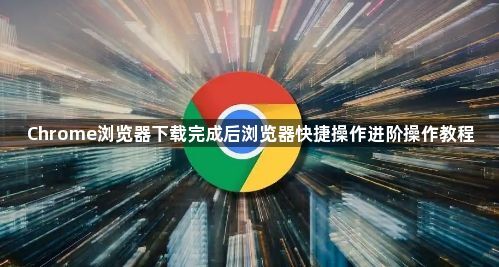 Chrome浏览器下载完成后浏览器快捷操作进阶操作教程1