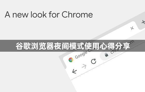 谷歌浏览器夜间模式使用心得分享1