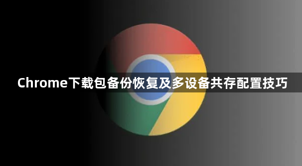Chrome下载包备份恢复及多设备共存配置技巧1