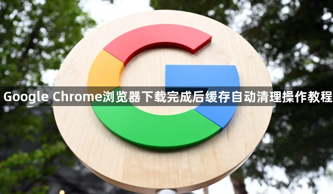 Google Chrome浏览器下载完成后缓存自动清理操作教程1