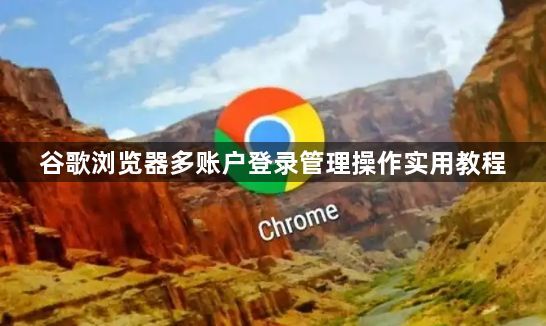 谷歌浏览器多账户登录管理操作实用教程1