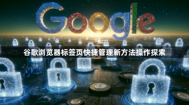 谷歌浏览器标签页快捷管理新方法操作探索1