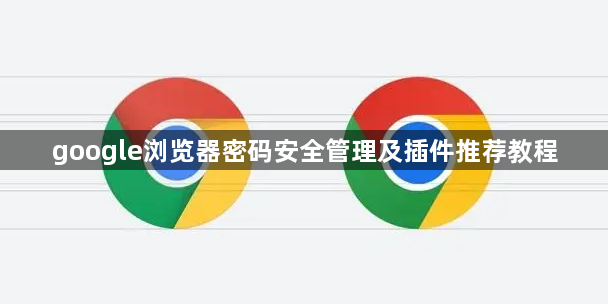 google浏览器密码安全管理及插件推荐教程1