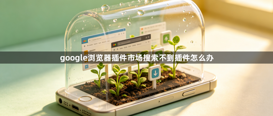 google浏览器插件市场搜索不到插件怎么办1