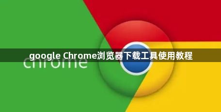 google Chrome浏览器下载工具使用教程1