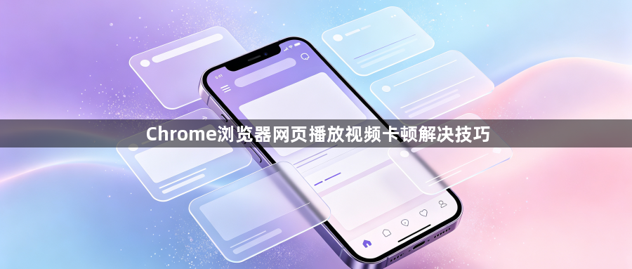 Chrome浏览器网页播放视频卡顿解决技巧1