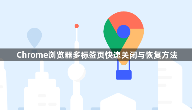 Chrome浏览器多标签页快速关闭与恢复方法1