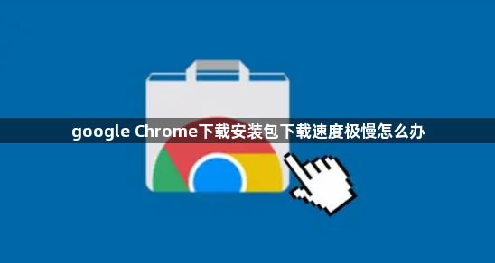 google Chrome下载安装包下载速度极慢怎么办1