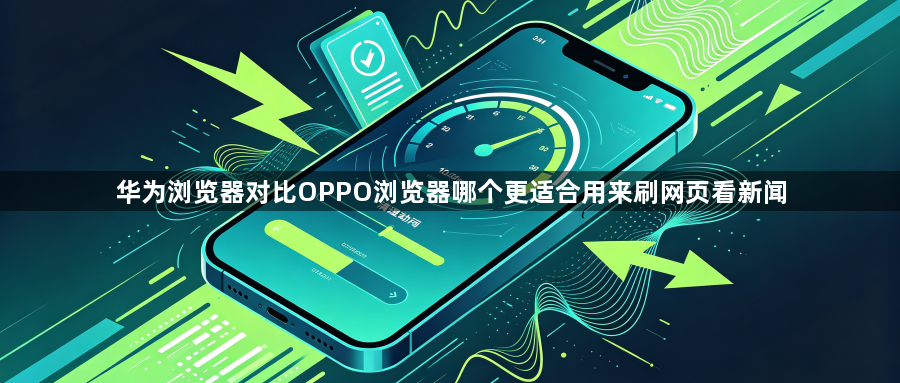 华为浏览器对比OPPO浏览器哪个更适合用来刷网页看新闻1