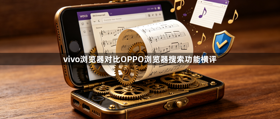vivo浏览器对比OPPO浏览器搜索功能横评1