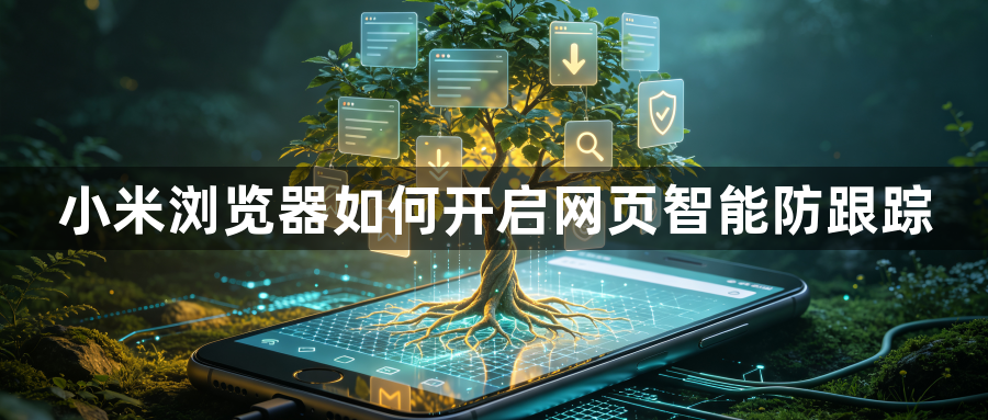 小米浏览器如何开启网页智能防跟踪1