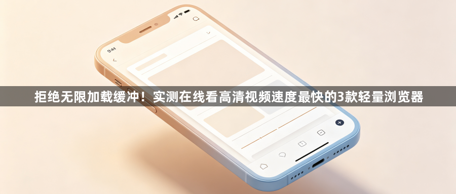 拒绝无限加载缓冲！实测在线看高清视频速度最快的3款轻量浏览器1