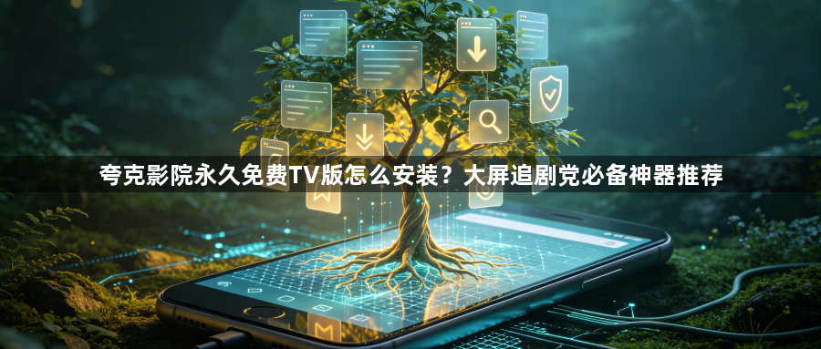夸克影院永久免费TV版怎么安装？大屏追剧党必备神器推荐1
