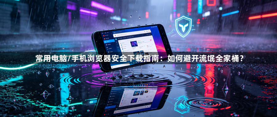 常用电脑/手机浏览器安全下载指南:如何避开流氓全家桶?1