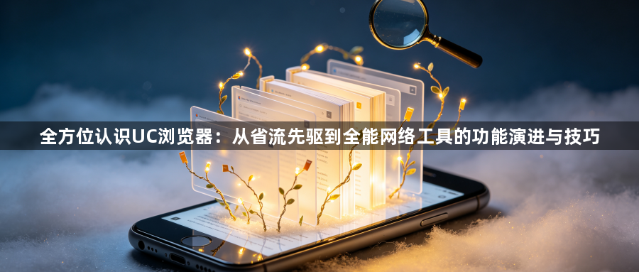 全方位认识UC浏览器:从省流先驱到全能网络工具的功能演进与技巧1