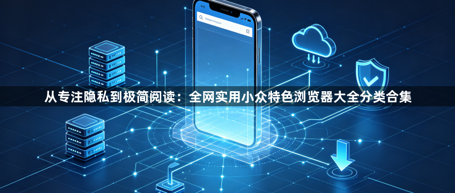 从专注隐私到极简阅读：全网实用小众特色浏览器大全分类合集1