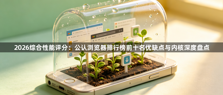 2026综合性能评分：公认浏览器排行榜前十名优缺点与内核深度盘点1