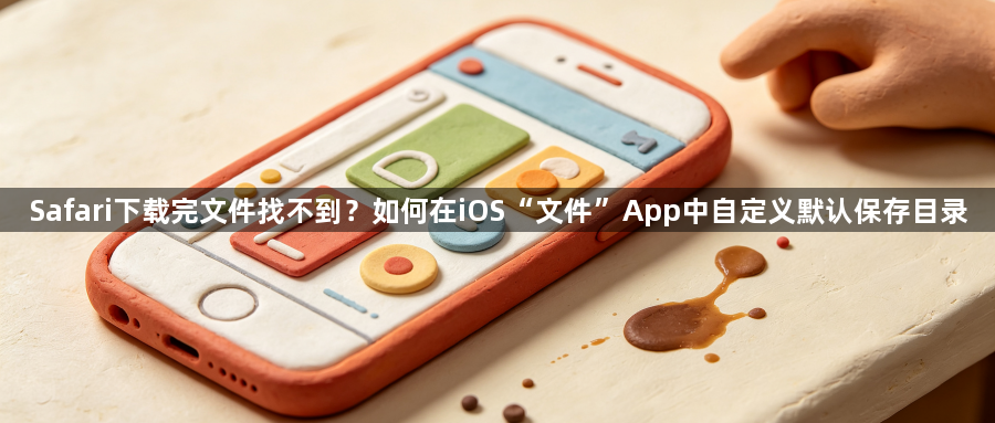 Safari下载完文件找不到？如何在iOS“文件”App中自定义默认保存目录1