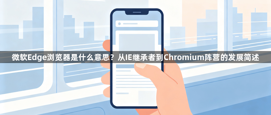 微软Edge浏览器是什么意思？从IE继承者到Chromium阵营的发展简述1