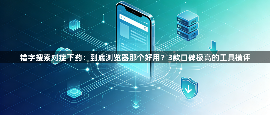 错字搜索对症下药：到底浏览器那个好用？3款口碑极高的工具横评1