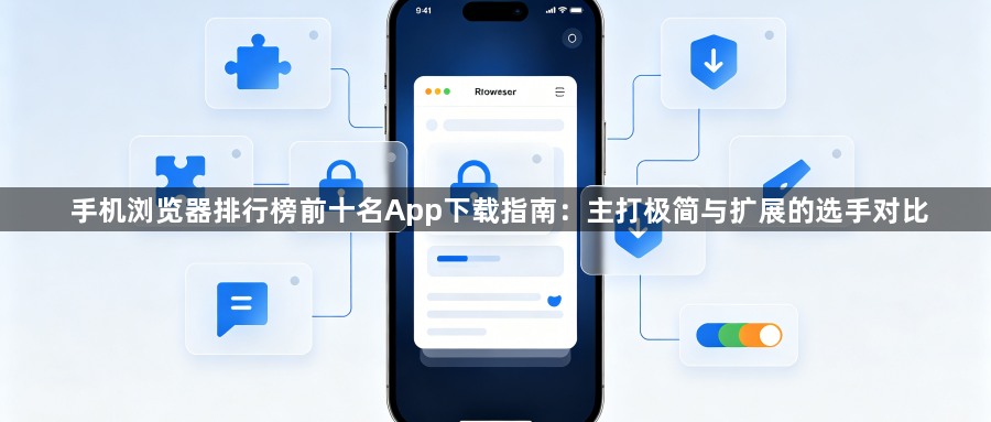 手机浏览器排行榜前十名App下载指南：主打极简与扩展的选手对比1