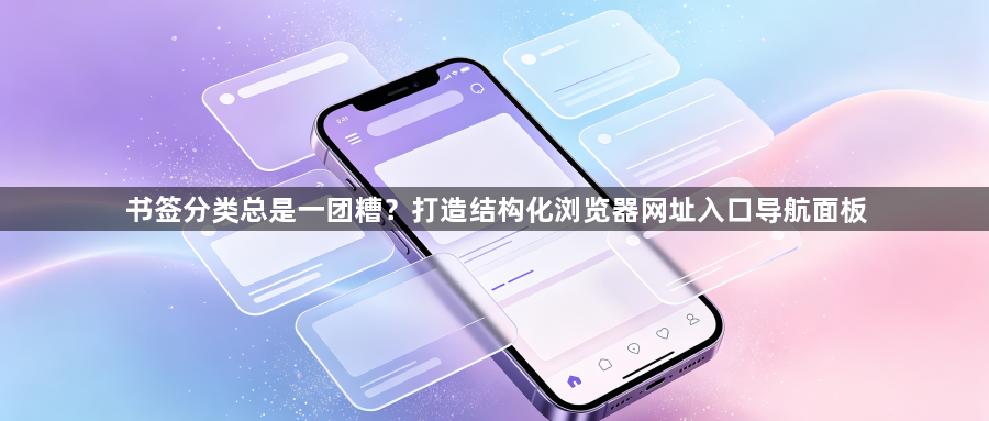 书签分类总是一团糟？打造结构化浏览器网址入口导航面板1