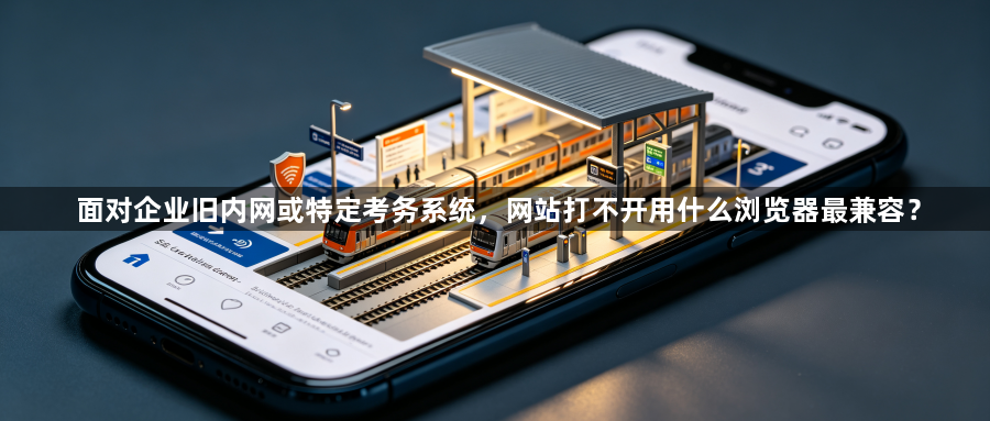 面对企业旧内网或特定考务系统，网站打不开用什么浏览器最兼容？1